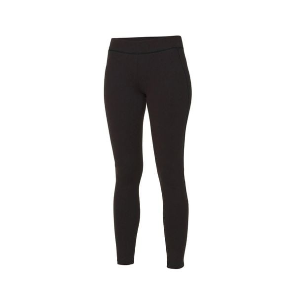 Legginsy sportowe dla kobiet Just Cool Athletic. Czarne legginsy damskie JUST COOL, xs, bez wzorów, na fitness i siłownię. Za 124.40 zł.