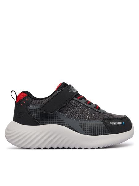 Skechers Sneakersy Bounder - Venture Squad 406338N/BKCC Czarny. Czarne trampki i tenisówki chłopięce Skechers, bez wzorów, z materiału, bez zapięcia. Za 229.99 zł.