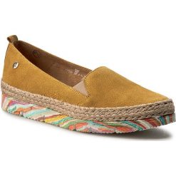 Espadryle MACIEJKA - 02966-07/00-5 Żółty. Żółte espadryle damskie Maciejka, bez wzorów, z materiału, bez obcasa, na płaskiej podeszwie. W wyprzedaży za 189.00 zł.