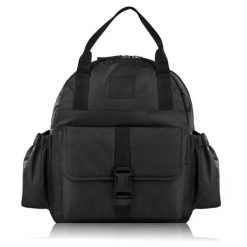 Plecak sportowy damski PAOLO PERUZZI T-84-BL czarny. Czarne plecaki damskie Paolo Peruzzi, bez wzorów, z materiału, sportowe. Za 129.99 zł.