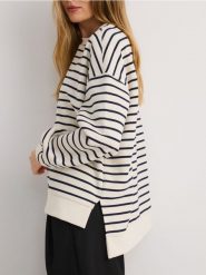 Bawełniana bluza - wielobarwny. Bluzy bez kaptura damskie Reserved, l, z bawełny. W wyprzedaży za 59.99 zł.