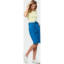 Spódnica z paskiem. Spódniczki damskie Greenpoint, bez wzorów, z lyocellu. Za 59.99 zł.