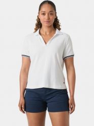 Koszulka Polo Damska Helly Hansen W Portofino. Białe bluzki sportowe damskie Helly Hansen, na lato, l, bez wzorów, z materiału, bez ramiączek. Za 299.00 zł.