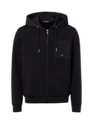KARL LAGERFELD bluza z kapturem Mężczyźni czarny, XXL. Czarne bluzy z kapturem męskie Karl Lagerfeld, m. Za 999.95 zł.