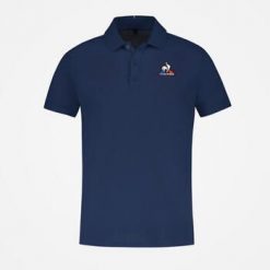 Koszulka polo do tenisa męska ESS Polo SS N°2 M. Białe koszulki polo męskie Le Coq Sportif, m, bez wzorów, bez ramiączek. Za 390.00 zł.