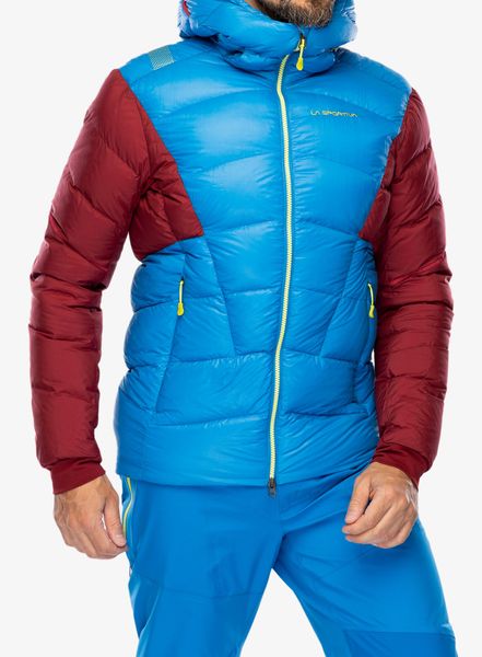 Kurtka puchowa męska La Sportiva Supercouloir 1000 Down Jkt. Niebieskie kurtki męskie La Sportiva, m, bez wzorów, z materiału, bez kaptura. Za 2,098.20 zł.