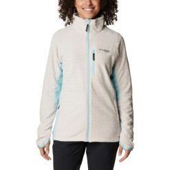 Polarowy sweter damski Columbia Titan Pass 3.0 Full Zip Fleece. Brązowe swetry klasyczne damskie Columbia, m, z polaru, bez kołnierzyka. Za 459.00 zł.