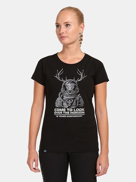 Kilpi Koszulka funkcyjna "LTD Calypso" w kolorze czarnym rozmiar: 40. Czarne bluzki sportowe damskie Kilpi, bez wzorów, z materiału, bez ramiączek. Za 91.99 zł.