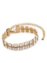 Patrizia Pepe Naszyjnik 2J2550/M056-FE35 Złoty. Żółte naszyjniki damskie Patrizia Pepe, metalowe. Za 509.99 zł.