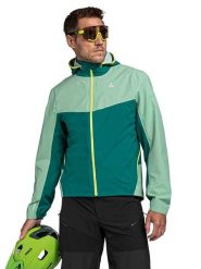 Schöffel Kurtka przeciwdeszczowa "Epic Trail" w kolorze turkusowym rozmiar: 54. Niebieskie kurtki outdoor męskie Schöffel, m, bez wzorów, z materiału, bez kaptura. Za 310.84 zł.