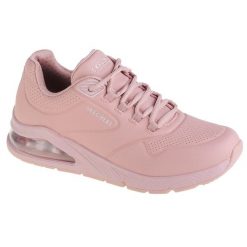 Trampki Skechers Model Air Around You Kolor Rose. Czerwone trampki i tenisówki damskie Skechers, bez wzorów. Za 289.99 zł.