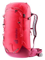 Deuter Plecak narciarski "Freescape Lite 24 SL" w kolorze czerwonym - 30 x 62 x 20 cm rozmiar: onesize. Czerwone plecaki damskie Deuter, bez wzorów, z materiału, sportowe. Za 571.03 zł.