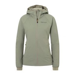 Kurtka hybrydowa damska Marmot Novus LT Hybrid Hoody. Zielone kurtki damskie Marmot, l, bez wzorów, bez kaptura. Za 499.99 zł.