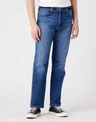 WRANGLER FRONTIER MĘSKIE SPODNIE JEANSOWE COWBOY HERO W16VU823O 112322848. Spodnie materiałowe męskie Wrangler, bez wzorów, z jeansu. Za 229.99 zł.