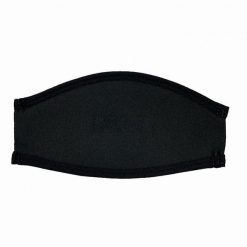 Neoprenowy pásek k masce do snorkelingu i nurkowania. Czarne paski męskie AGAMA, bez wzorów, z materiału, klasyczne. Za 50.54 zł.
