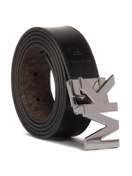 MICHAEL Michael Kors Pasek Damski 34mm Ctfr Mk Buckle Belt 39H9LBLY1U Brązowy. Brązowe paski damskie MICHAEL Michael Kors, bez wzorów, ze skóry. Za 466.99 zł.