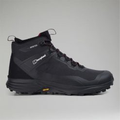 Buty trekkingowe męskie Berghaus Vc22 Mid GTX. Czarne buty trekkingowe męskie Berghaus, bez zapięcia, trekkingowe. Za 619.99 zł.