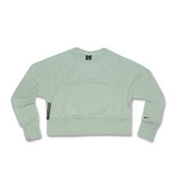 Bluza damska Nike Dri-Fit Fleece Get Fit Lux Crew Sweatshirt. Czarne bluzy bez kaptura damskie Nike. Za 178.00 zł.