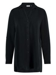 Gerry Weber Bluzka w kolorze czarnym rozmiar: 38. Czarne bluzki damskie Gerry Weber, bez wzorów, bez kołnierzyka, bez ramiączek. Za 175.67 zł.