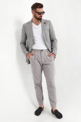 Spodnie męskie Lead2 JOOP! JEANS. Spodnie materiałowe męskie Joop! Jeans, bez wzorów, z jeansu. W wyprzedaży za 516.75 zł.