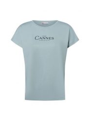 Street One Koszulka damska Kobiety Bawełna zielony jednolity, 42. Zielone t-shirty damskie Street One, bez wzorów, z bawełny, bez kołnierzyka. Za 99.95 zł.