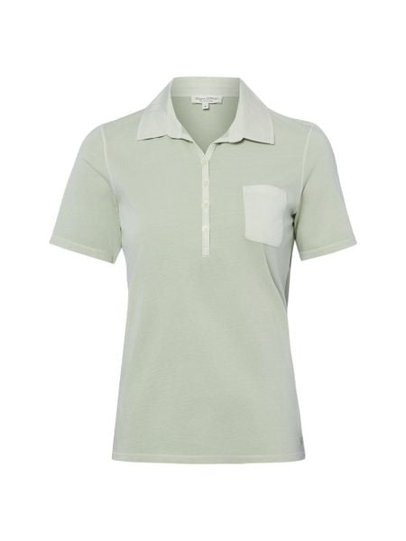 Marc O'Polo koszulka polo Kobiety Bawełna zielony, S. Zielone topy sportowe damskie Marc O´Polo, s, bez wzorów, z bawełny, bez ramiączek. Za 179.95 zł.
