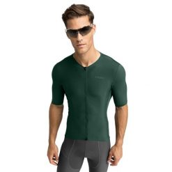 Męska ultralekka koszulka rowerowa Kolarstwo Siroko SRX Dauphiné. Zielone t-shirty sportowe męskie SIROKO, m, z jersey, bez ramiączek, rowerowe. Za 466.00 zł.