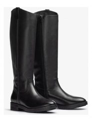 Unisa Skórzane kozaki w kolorze czarnym rozmiar: 37. Czarne kozaki damskie Unisa, bez obcasa. Za 292.20 zł.