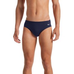 Slipy kąpielowe męskie Nike Hydrastrong Solid Brief. Niebieskie kąpielówki męskie NIKE SWIM, m, bez wzorów, do pływania. Za 174.93 zł.
