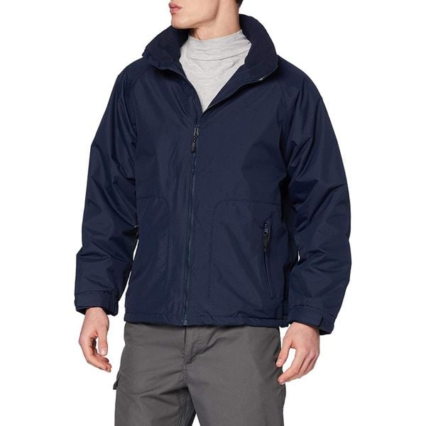 Kurtka Męska Ocieplana. Niebieskie kurtki męskie Regatta, m, bez wzorów, z materiału, z kapturem. Za 249.99 zł.