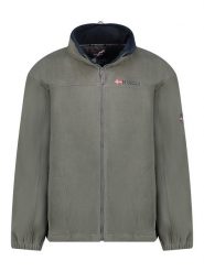 Geographical Norway Kurtka polarowa "Tamazonie" w kolorze ciemnoszarym rozmiar: 3XL. Szare kurtki męskie Geographical Norway, xl, bez wzorów, z materiału, bez kaptura. Za 84.95 zł.