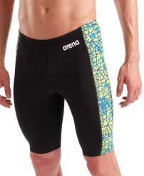 Kąpielówki męskie spodenki kąpielowe jammery na basen Arena Snakeskin. Zielone kąpielówki męskie Arena, m, bez wzorów, z materiału, na fitness i siłownię. Za 201.98 zł.