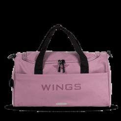 WINGS Torba podręczna STORK Light Purple. Fioletowe torebki klasyczne damskie Wings, bez wzorów, z materiału, bez dodatków. Za 179.90 zł.