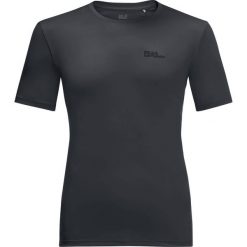 Koszulka sportowa męska Jack Wolfskin Tech. Czarne t-shirty sportowe męskie Jack Wolfskin, m, z poliesteru, bez ramiączek, trekkingowe. Za 251.00 zł.