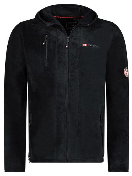 ANAPURNA Kurtka polarowa "Utah" w kolorze czarnym rozmiar: XL. Czarne kurtki męskie ANAPURNA, xl, z aplikacjami, z polaru, bez kaptura. Za 118.01 zł.