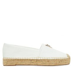 Espadryle Guess. Białe espadryle damskie Guess, z aplikacjami, bez obcasa. Za 279.99 zł.