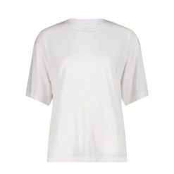 T-shirt z mieszanki poliestru i lyocellu damski CMP. Białe t-shirty damskie CMP, xl, bez wzorów, z dżerseju, bez kołnierzyka. Za 163.50 zł.