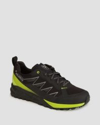 Buty trekkingowe męskie Dolomite Croda Tech GTX. Czarne buty trekkingowe męskie Dolomite, z gore-texu, bez zapięcia, trekkingowe, gore-tex. Za 803.90 zł.
