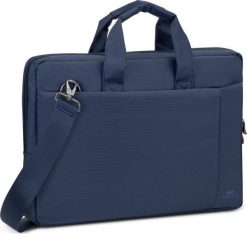 Torba Rivacase 8231 niebieski. Niebieskie torby na laptopa damskie RivaCase, bez wzorów, z materiału. Za 104.00 zł.