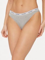 Calvin Klein Underwear Figi klasyczne 000QD5044E Szary. Szare figi damskie Calvin Klein Underwear, s, bez wzorów, z bawełny. Za 79.99 zł.