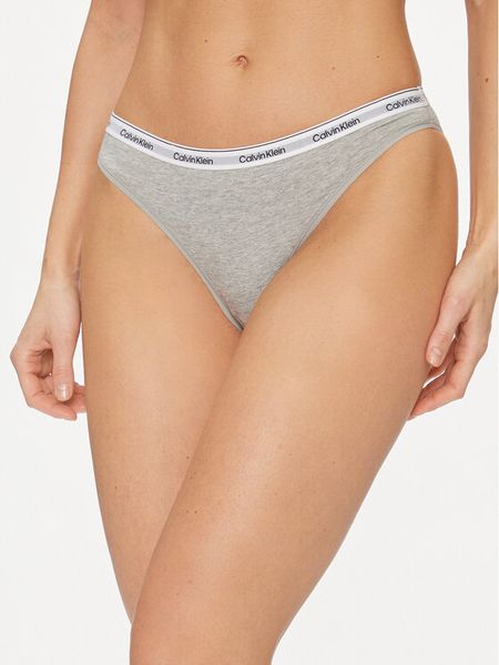 Calvin Klein Underwear Figi klasyczne 000QD5044E Szary. Szare figi damskie Calvin Klein Underwear, s, bez wzorów, z bawełny. Za 79.99 zł.