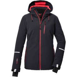 Kurtka damska Killtec KSW 81 WMN SKI JCKT. Czarne kurtki damskie KILLTEC, bez wzorów, bez kaptura, narciarskie. Za 899.99 zł.