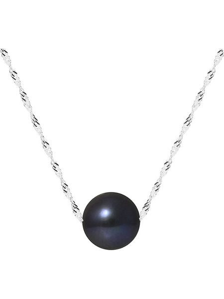 Pearline Złoty naszyjnik z perłą - dł. 42 cm rozmiar: onesize. Szare naszyjniki damskie Pearline, złote. Za 448.99 zł.