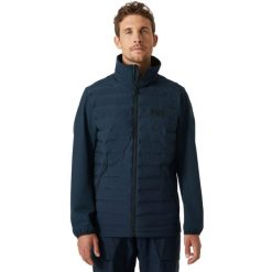 Kurtka uniwersalna męska Helly Hansen Hp Insulator 2,0. Niebieskie kurtki męskie Helly Hansen, m, bez wzorów, z syntetyku, bez kaptura, narciarskie. Za 957.00 zł.