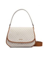 MICHAEL Michael Kors Torebka 30T6AX3M2B Kremowy. Białe torebki klasyczne damskie MICHAEL Michael Kors, bez wzorów, bez dodatków. Za 1,429.00 zł.