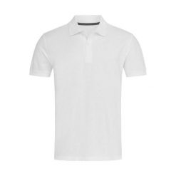 Męska Koszulka Polo Henry. Białe koszulki polo męskie Stedman, m, bez wzorów, bez ramiączek. Za 67.99 zł.