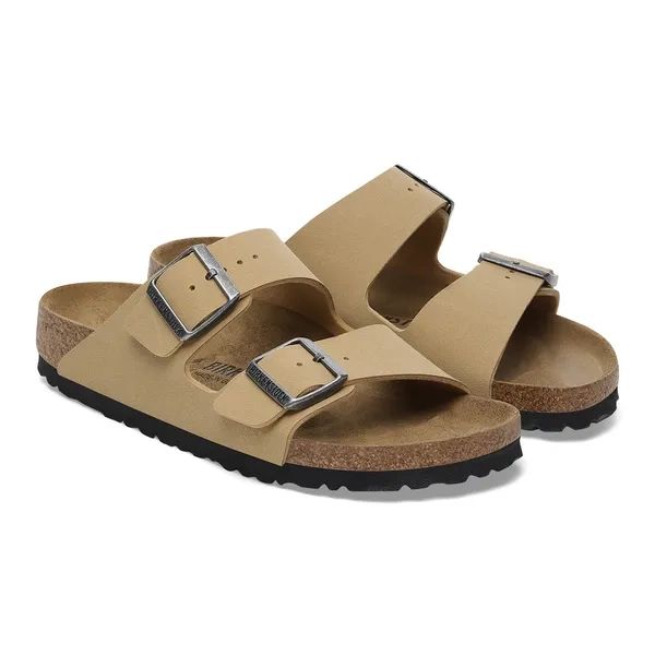 Birkenstock Arizona BS Latte Cream Klapki Unisex. Brązowe klapki i japonki męskie Birkenstock, z materiału. Za 299.99 zł.