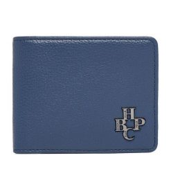 Portfel Beverly Hills Polo Club. Niebieskie portfele męskie Beverly Hills Polo Club, bez wzorów. Za 79.99 zł.