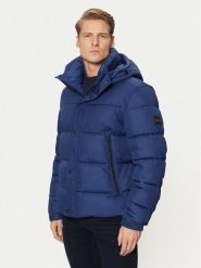 BOSS Kurtka zimowa Omaris 50528573 Niebieski Regular Fit. Niebieskie kurtki męskie Boss, na zimę, m, bez wzorów, z syntetyku, bez kaptura. Za 1,259.00 zł.