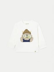 Mayoral Bluzka 2036 Écru Regular Fit. T-shirty chłopięce Mayoral, bez wzorów, z bawełny, bez ramiączek. Za 39.99 zł.